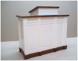 colonial style pulpit
